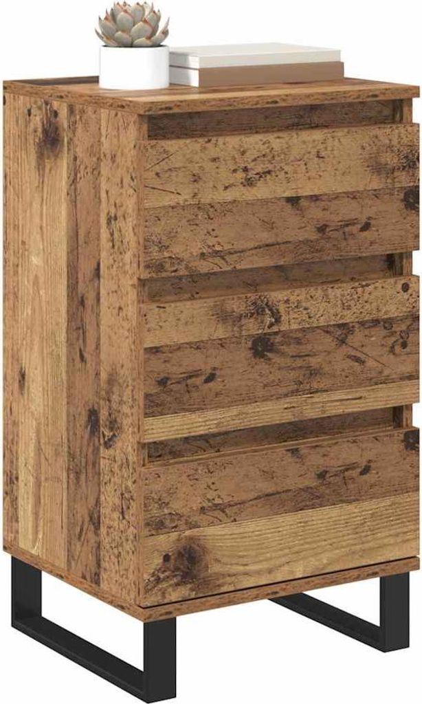 (Robust Möbel) Sideboard mit Schubladen Altholz Holzwerkstoff - CL453007 - Kommoden