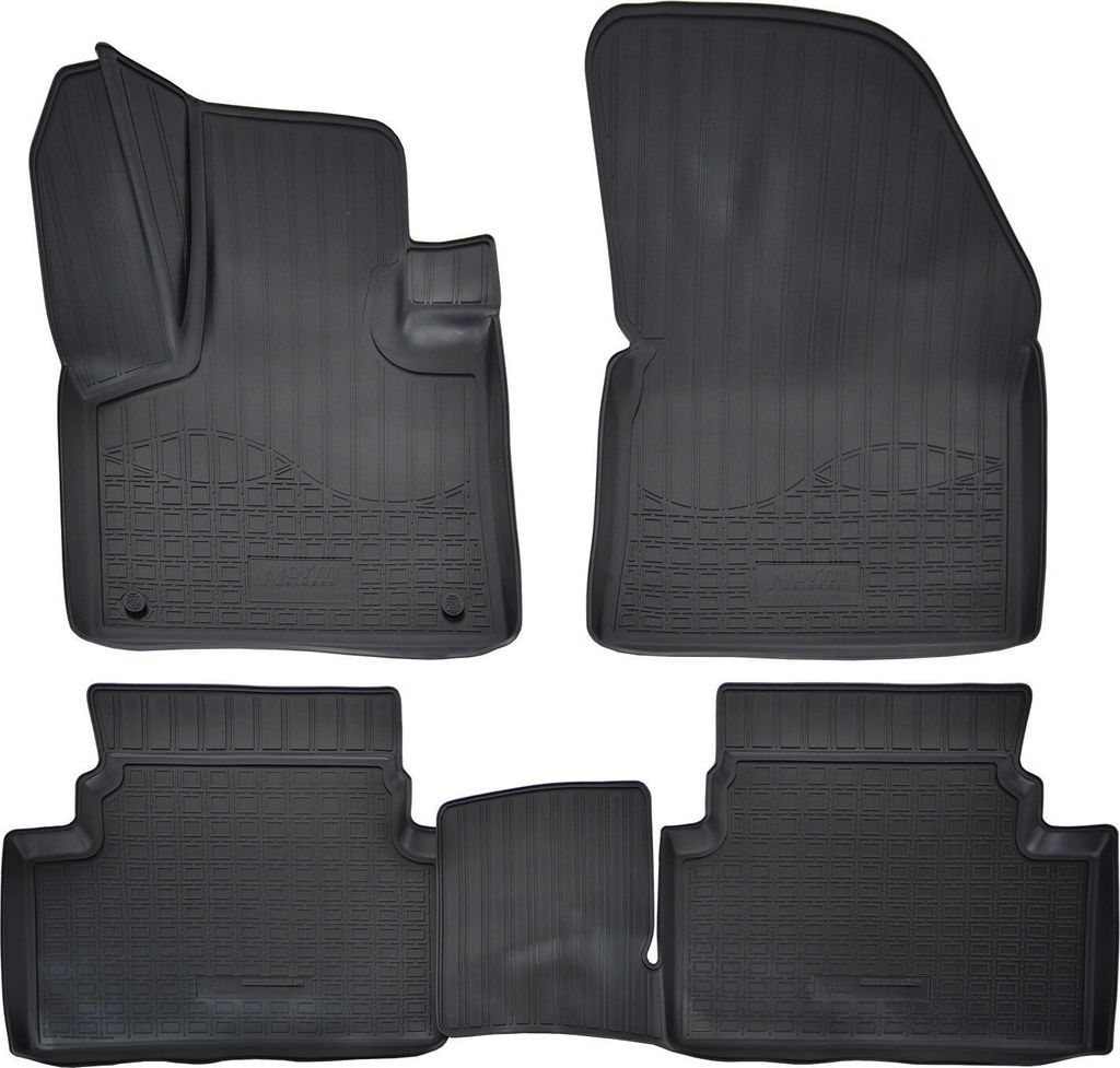 NORM LINERS | 3D Gummimatten Auto Matten Fussmatten Kompatibel mit Citroen C5 Aircross ab 2018, Individuelle Passform mit Hohem Rand cca 4-5cm, All...