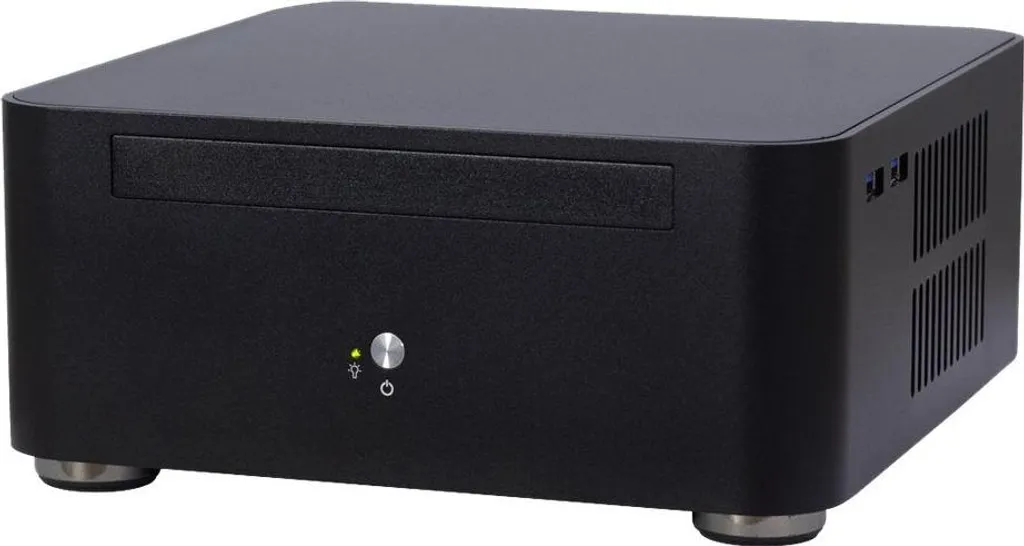 Boîtier Mini-ITX Inter-Tech A80S noir avec alimentation 60W incluse