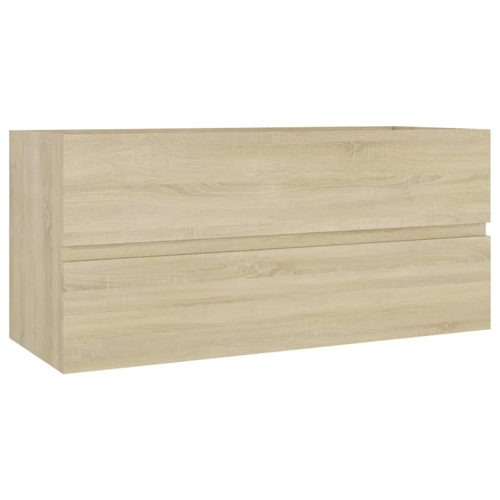 Offerta Mobile Lavabo 100cm Rovere Sonoma - Legno Multistrato