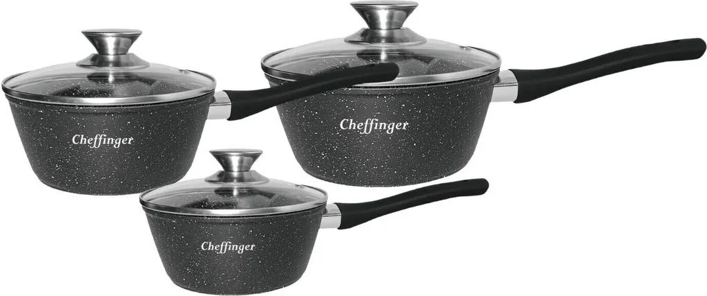 Set di casseruole 6 pezzi Ø16-18-20cm Casseruola per salse Casseruola per salse Casseruola per salse Casseruola per salse