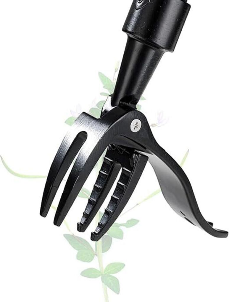 Unkrautstecher,Einstellbare Unkrautgerät,Verdicktes Edelstahlmaterial,13.6*14.5cm,Rasenjäter