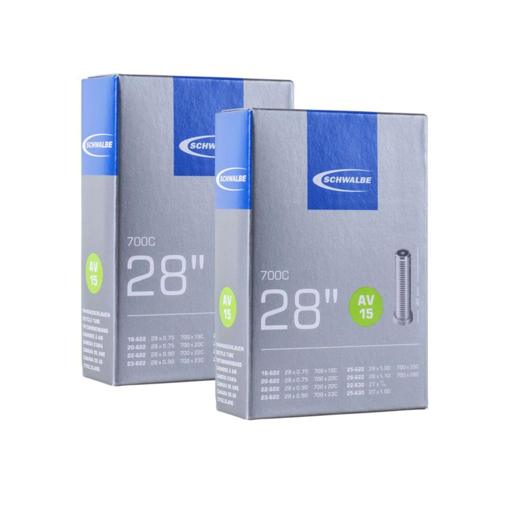 Schwalbe 2er Set Schlauch AV 1518-28 / 622-630 AV40mm Produktbild 