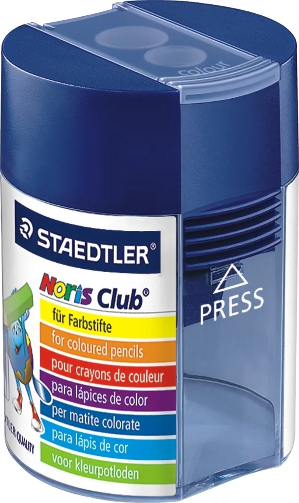 Noris 512 002 Boîte de 10 Tailles-Crayons Doubles à Forme Ronde - 2