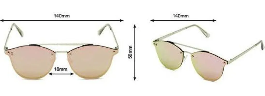 Lunettes Phirillo Argent-Violet Rose M : Accessoire de Mode Indispensable - 4