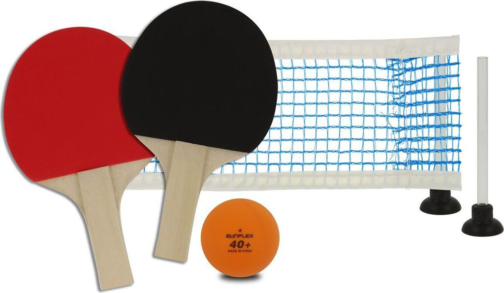Mini Tischtennis Set 2 x Mini Tischtennisschläger 1 x Produktbild 