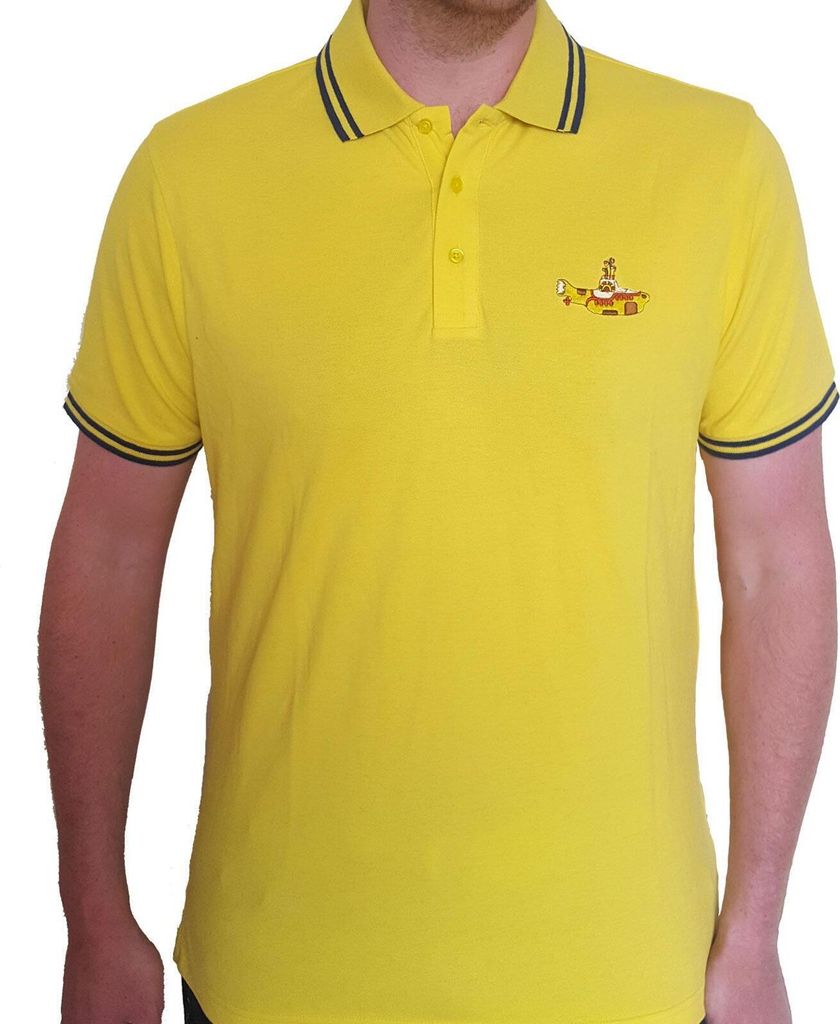 The Beatles - "Yellow Submarine" Poloshirt für Herren/Damen Uni RO1195 (M) (Gelb)