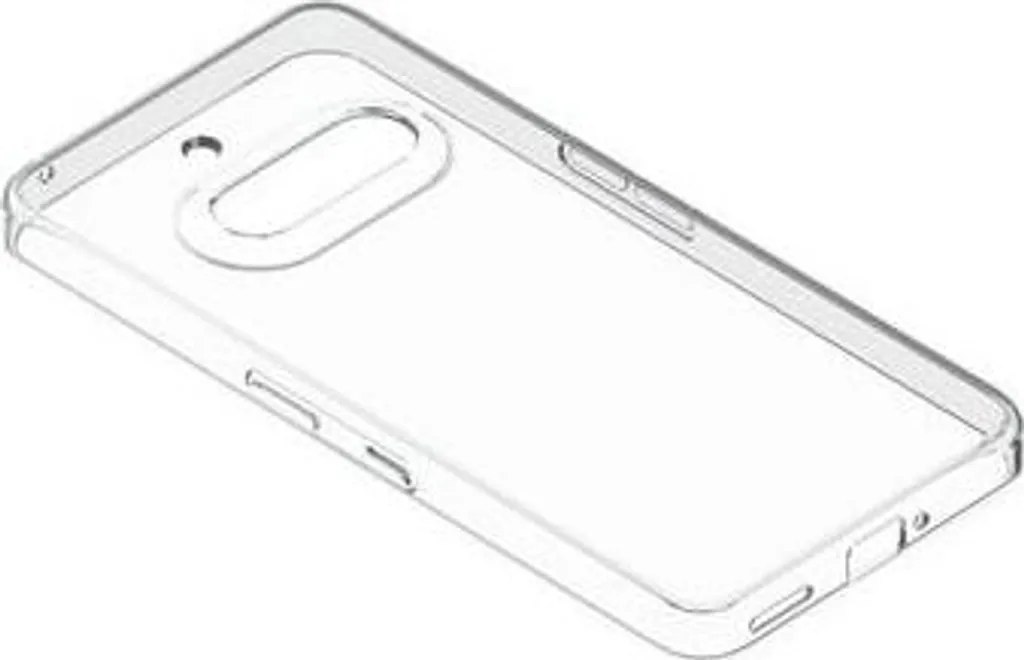 Sac transparent pour Nothing Phone (3a) avec bandoulière réglable