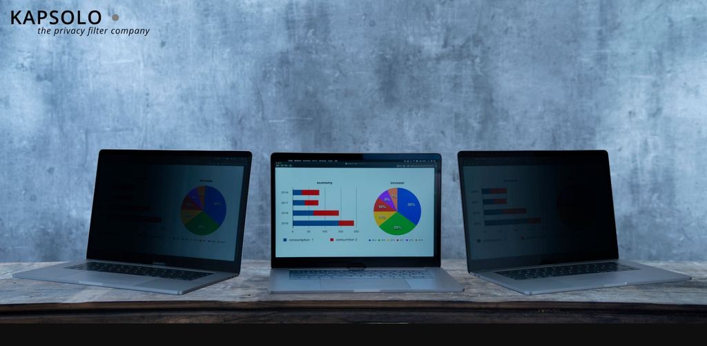 Kapsolo, dwustronny filtr prywatności 29,5 cm (11,6") 16:9, 3H, KAP10145