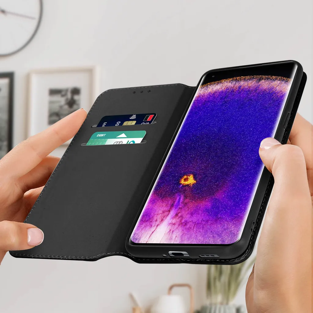Custodia Business per Oppo Find X5 Pro Avizar Classic Edition Nero - 3