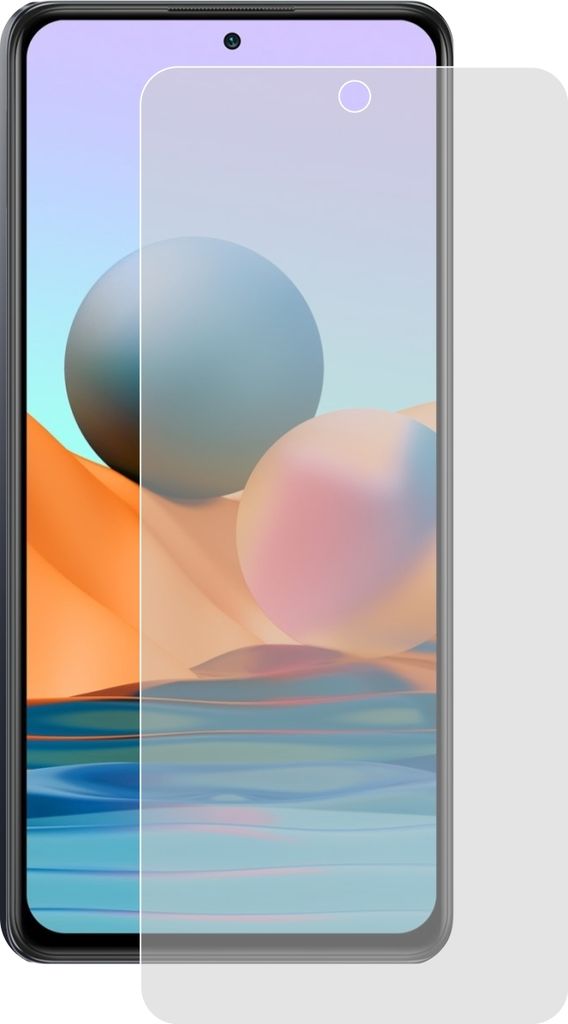 3x Schutzfolie für Xiaomi Redmi Note 10 kristallklare Displayschutzfolie Antibakteriell