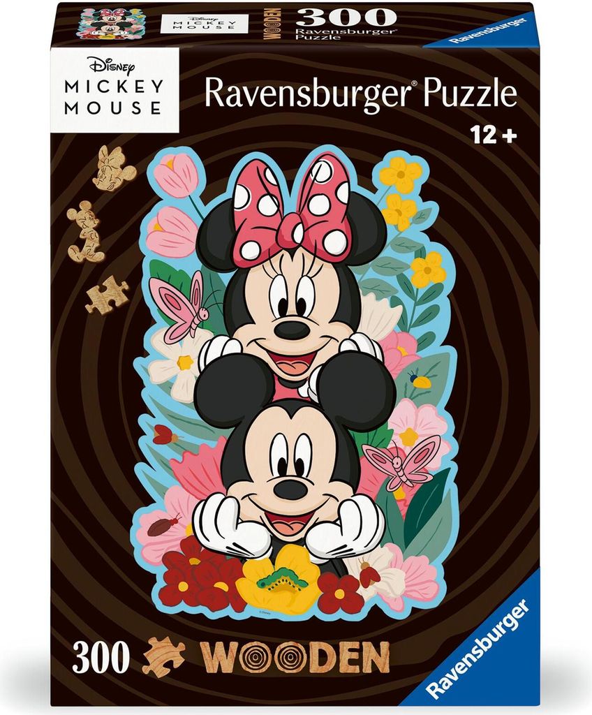 Ravensburger 12000762 Puzzle Disney Mickey & Minnie 300 Teile