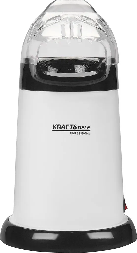 Machine à Popcorn pour Soirée Cinéma - Appareil 1300W Blanc de Table - 2