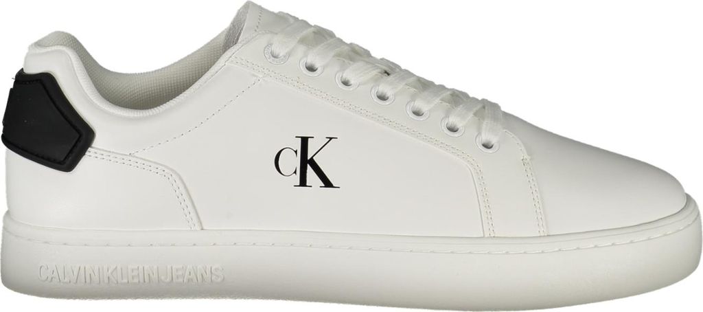 Eleganter Herren Sneaker in Weiß & Schwarz – Komfort & Stil vereint, Größe: 44 Farbe: Bianco