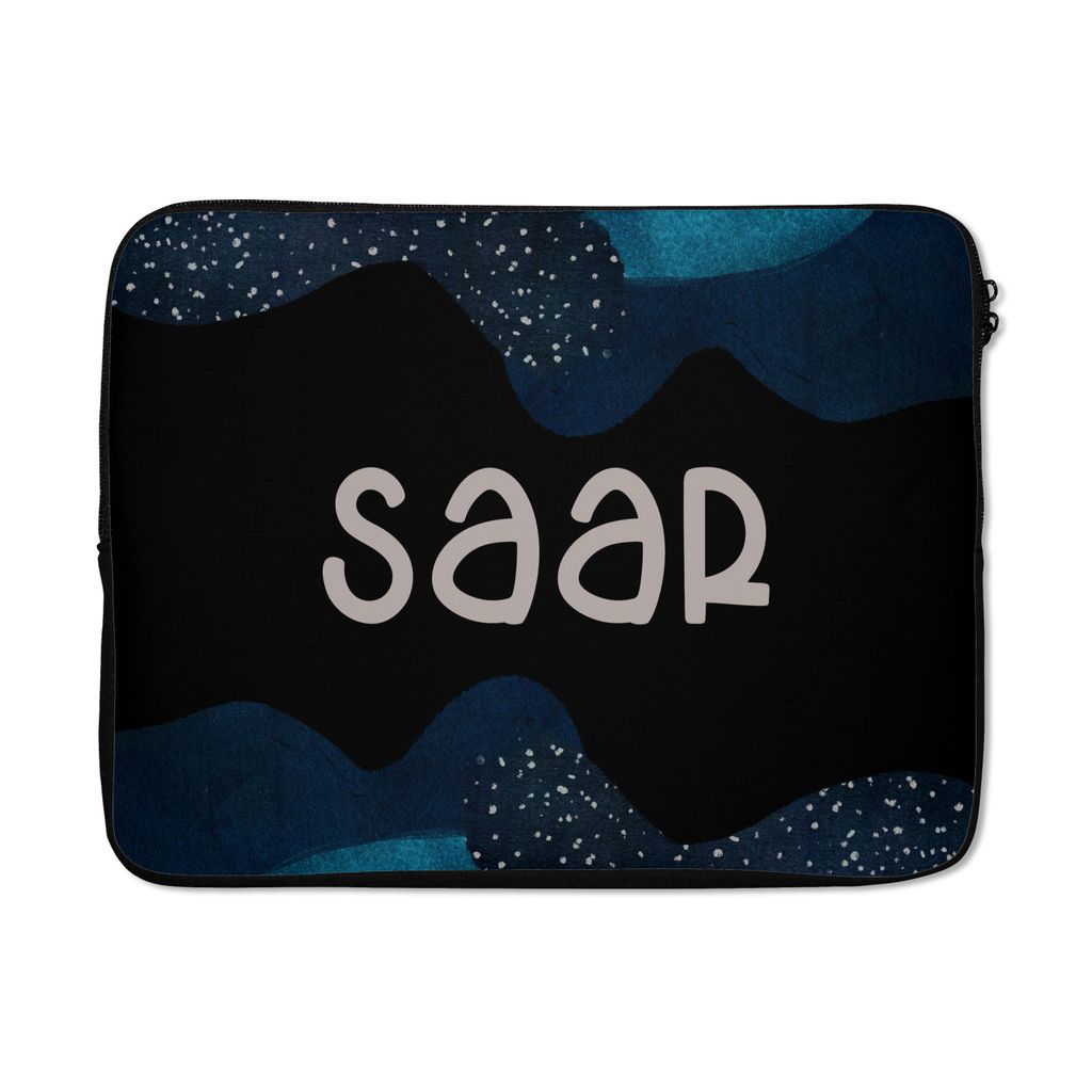 MuchoWow Laptop Hülle 17 Zoll Laptoptasche Saar - Pastell - Mädchen - Zipper - Schutzabdeckung