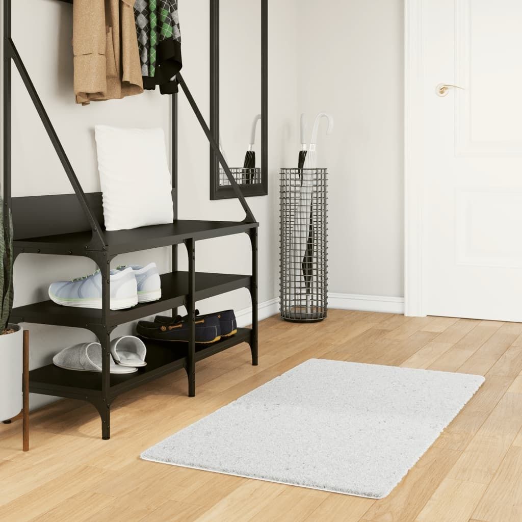 "WINTER SALE"Teppich Wohnzimmer - Modern Stil - OVIEDO Kurzflor Grau 60x110cm NEU739136 - Designerteppiche