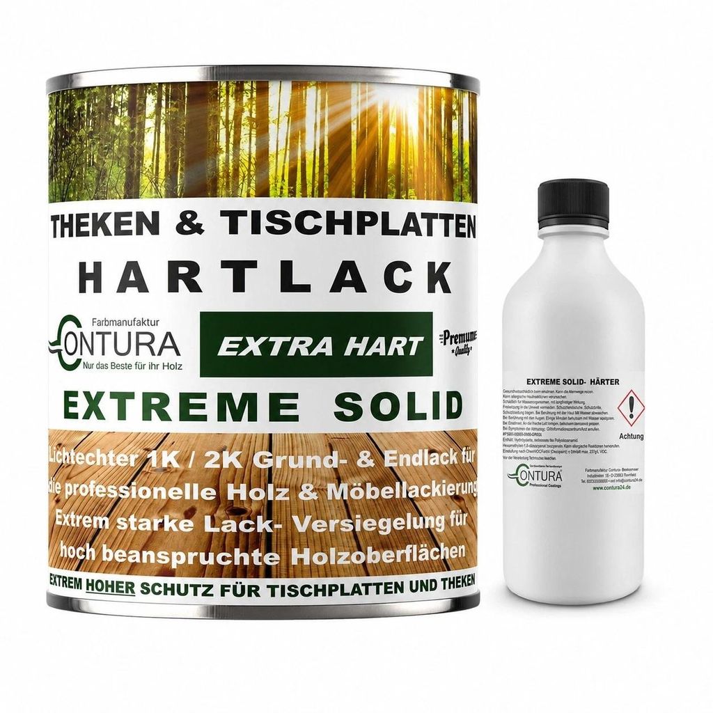 Contura 2K- Hartlack Thekenlack -Seidenglanz- Produktbild 