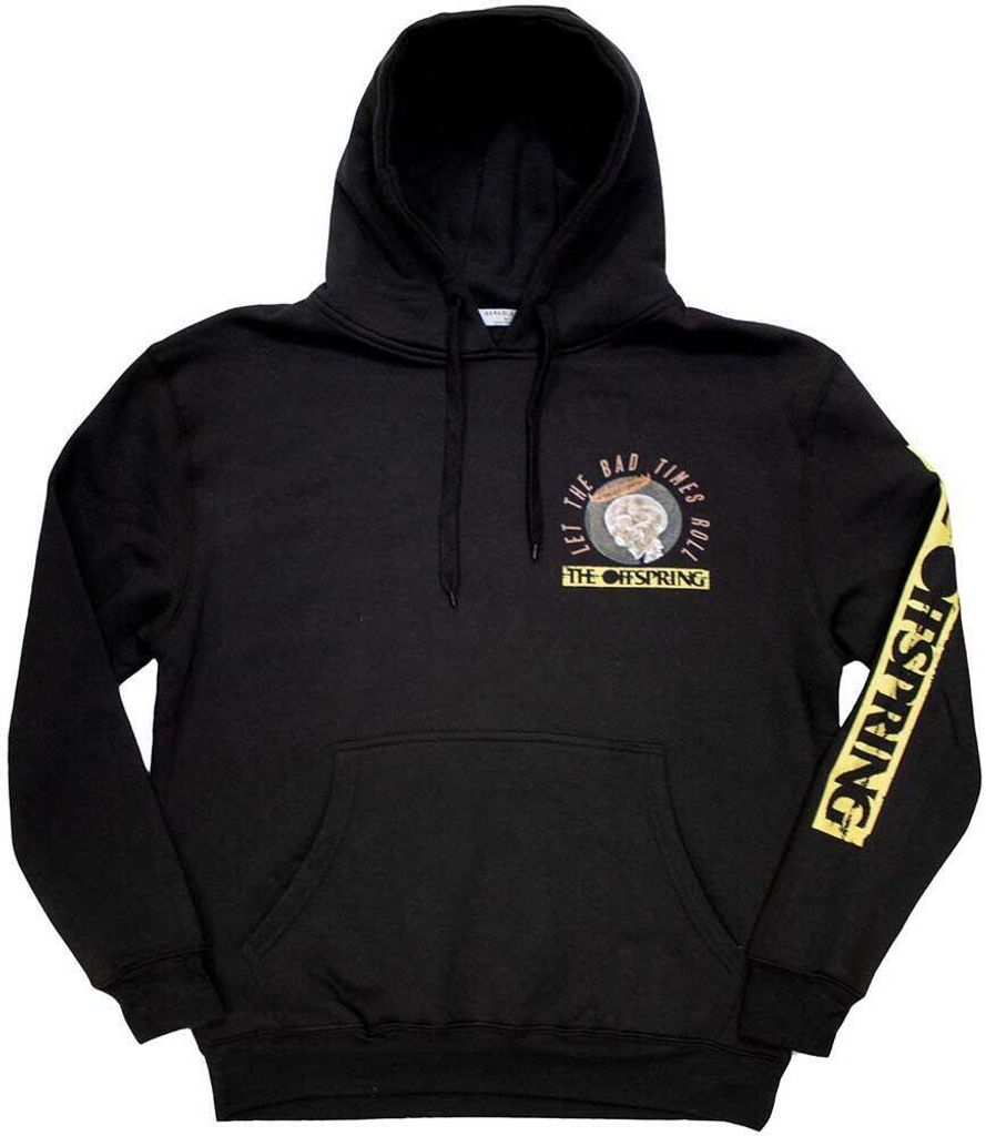 The Offspring - "Bad Times" Hoodie zum Überziehen für Herren/Damen Uni RO11377 (L) (Schwarz)