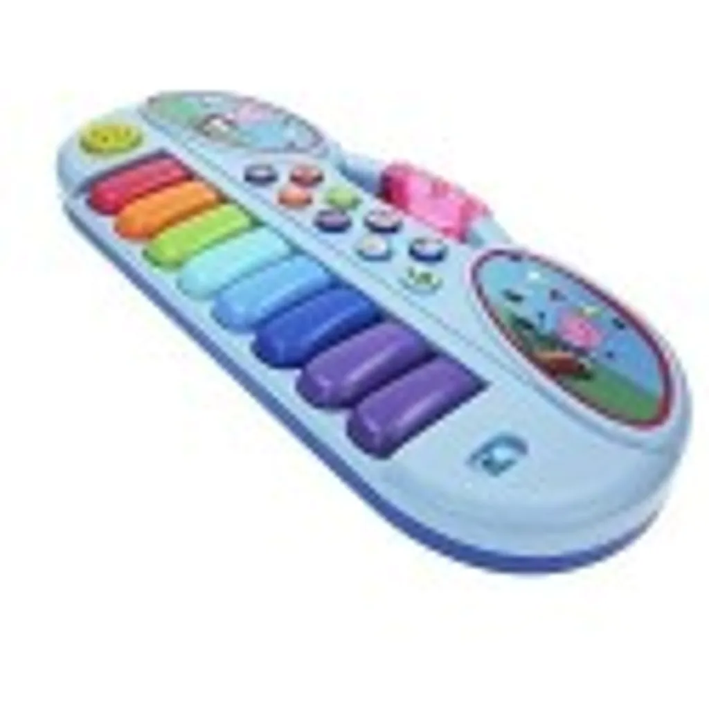Clavier électronique Peppa Pig pour enfant avec micro rose à 32 touches - 2