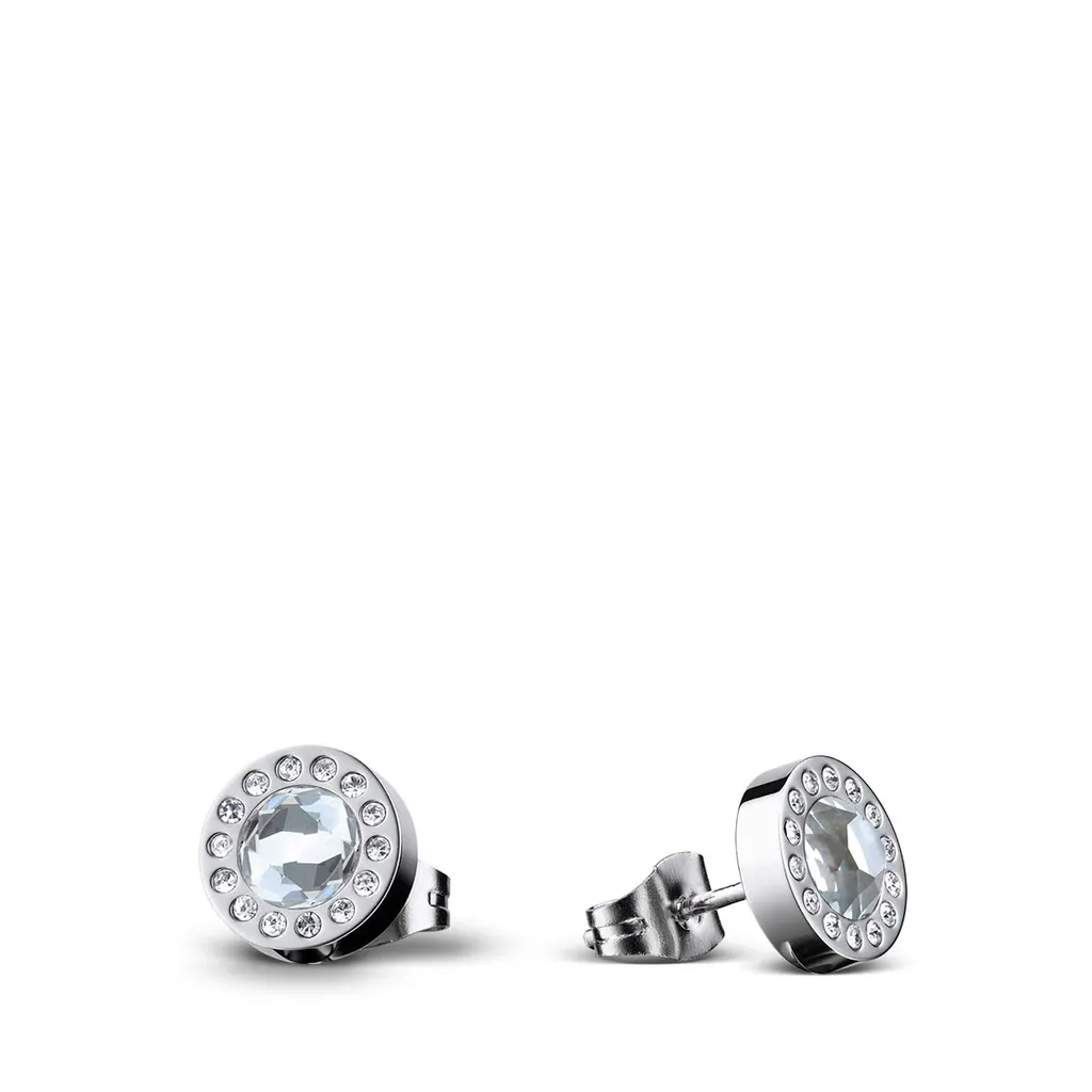 Orecchini Donnaoro in oro con acquamarina e brillanti DHOA7186.004 – Punto Gioielli
