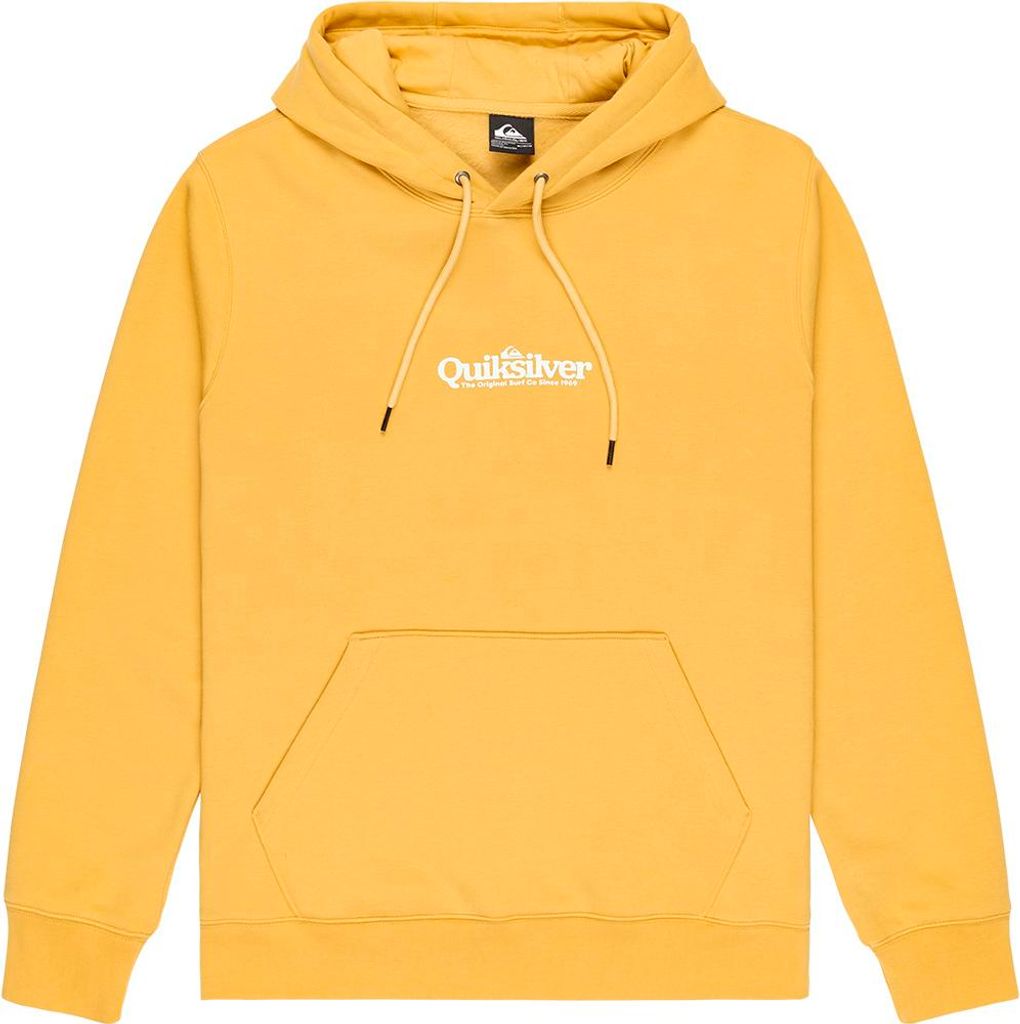 Quiksilver Screen Fineline Kapuzenpullover Gelb XL Mann Gelb XL