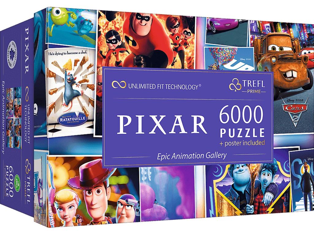 UFT Puzzle 6000 - Disney / Pixar Animationsgalerie Image du produit 