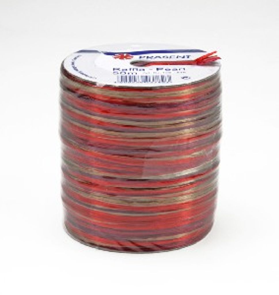 Geschenkband Multicolour, glänzend, rot