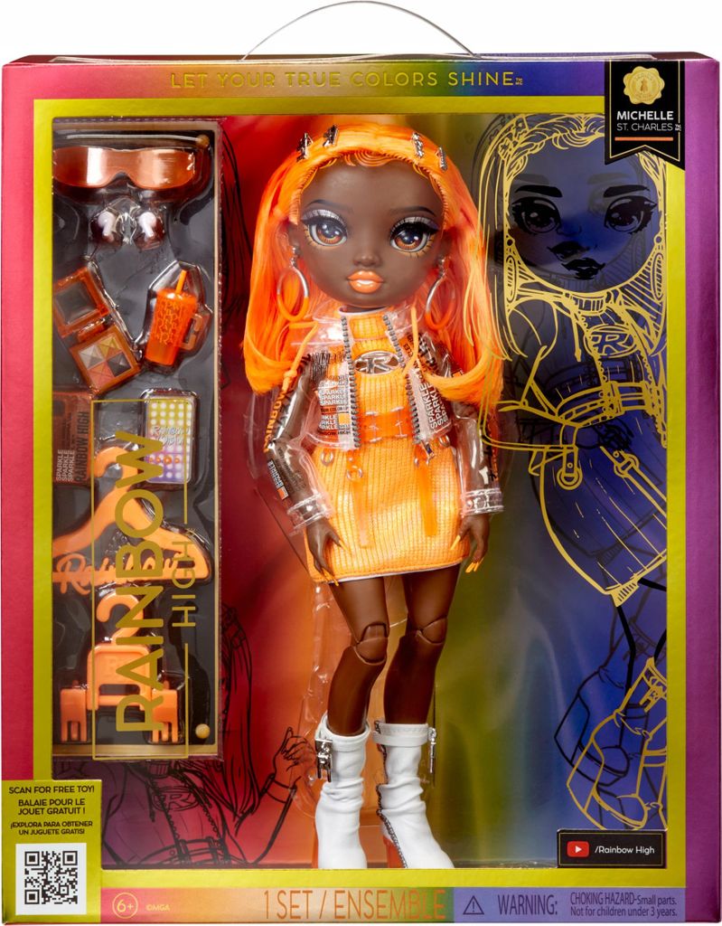 MGA Rainbow High Fashion Michelle St. Charles séria 5 Obrázok produktu 