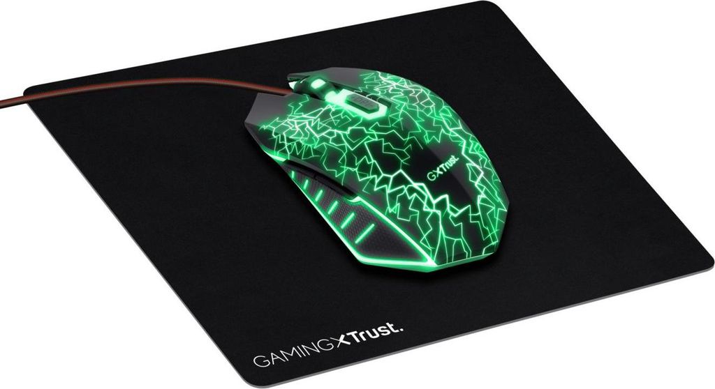 Trust GXT 783X Maus Play Beidhändig USB Typ A Optisch 4000 DPI