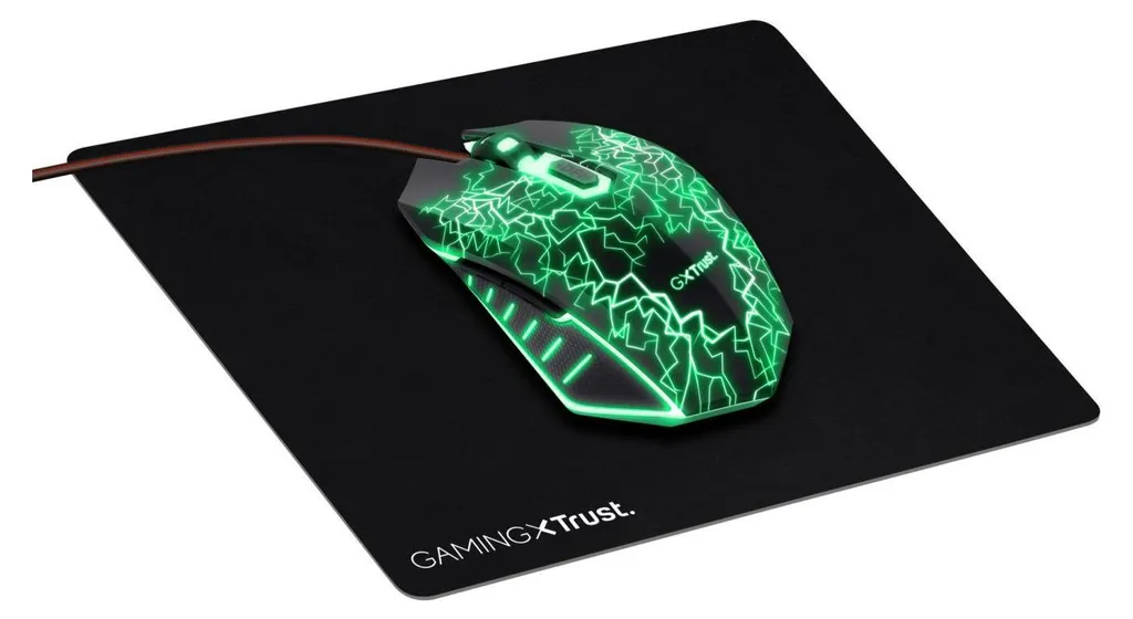 Souris Ambidextre Trust GXT 783X 4000 DPI avec éclairage LED Gaming