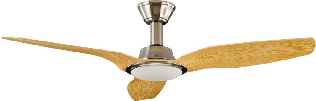 Sulion Deckenventilator mit LED Leuchte SONET Ø142cm 4000K Braun mit Fernbedienung