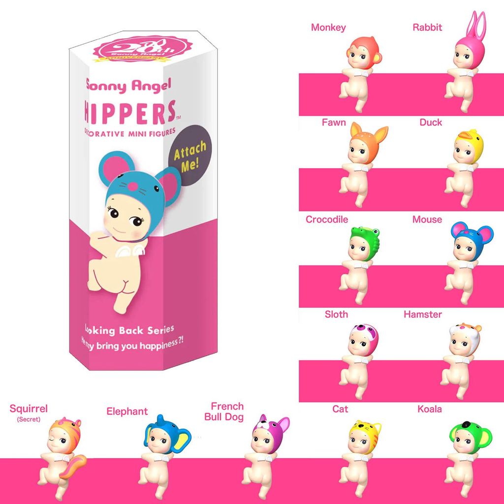 Sonny Angel - Doos - Looking Back Hippers Productafbeelding 