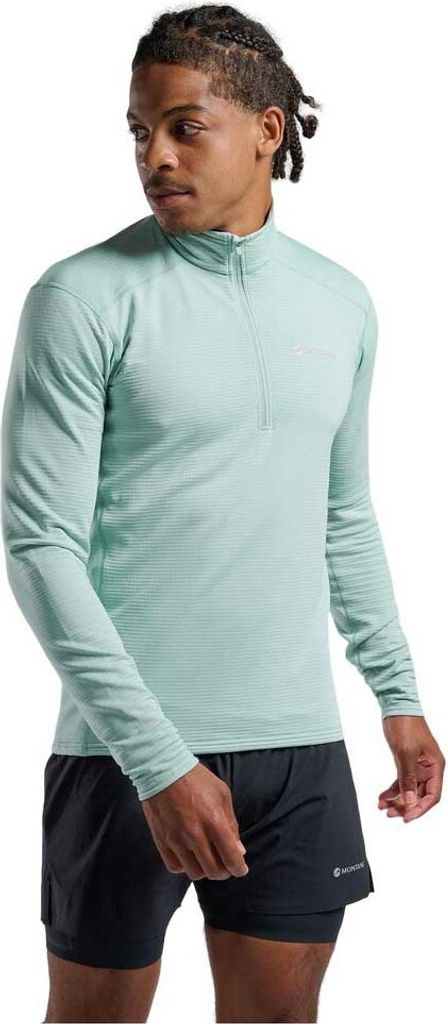 Montane Protium Lite Halbreißverschluss-sweatshirt Grün S Mann Grün S