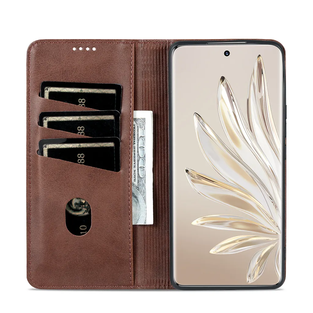 Cover Honor 70 Portafoglio Pelle: Protezione Magnetica Professionale - 6
