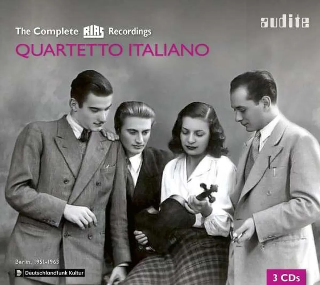 Quartetto Italiano Enregistrements RIAS : interprétations légendaires