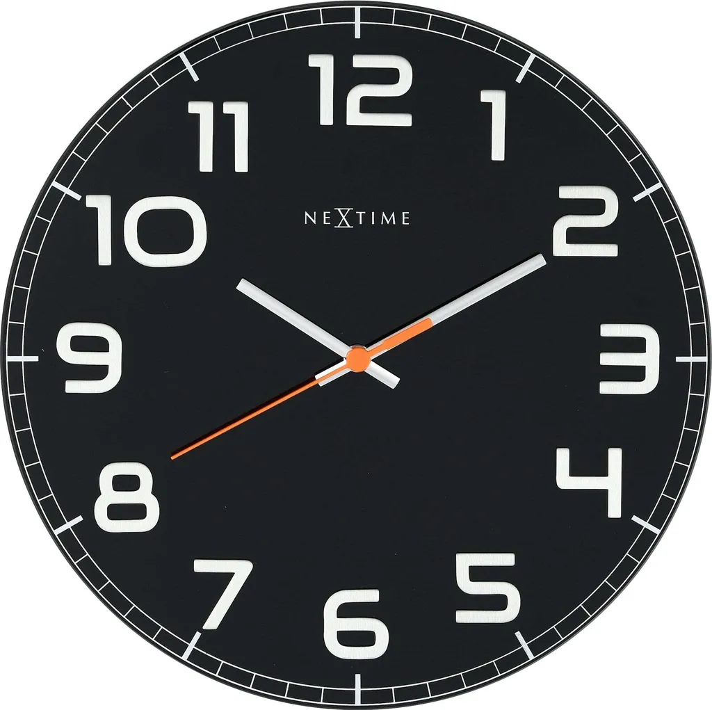 NeXtime Classy Round Wanduhr, 8817zw