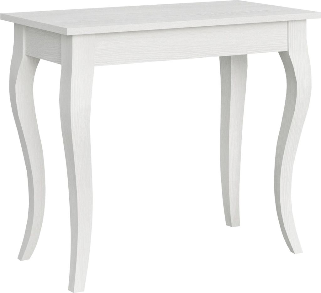 ITAMOBY - Ausziehbarer Konsolentisch 90x48/204 cm Olanda Small Esche weiß