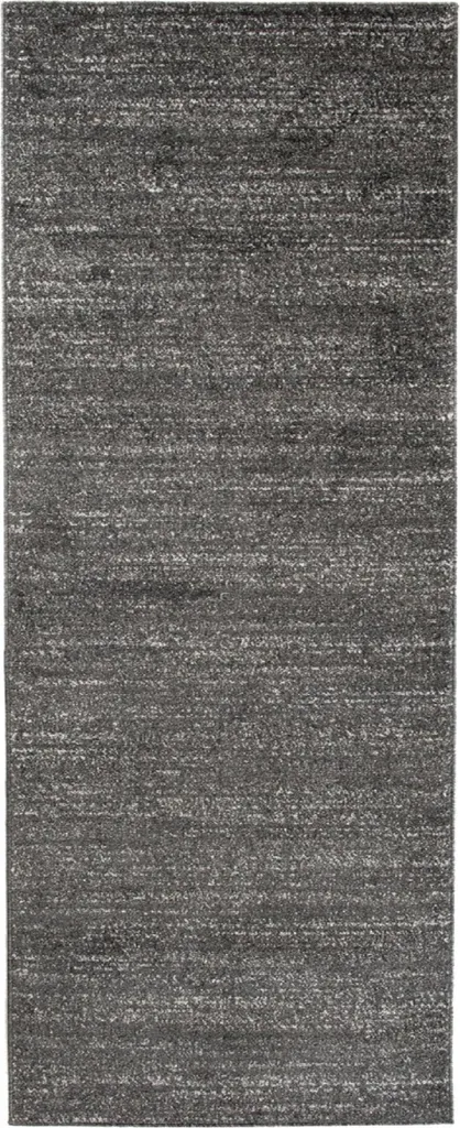 Tapis de Couloir Long Noir 60 x 320 cm SARI Idéal pour Entrée Moderne
