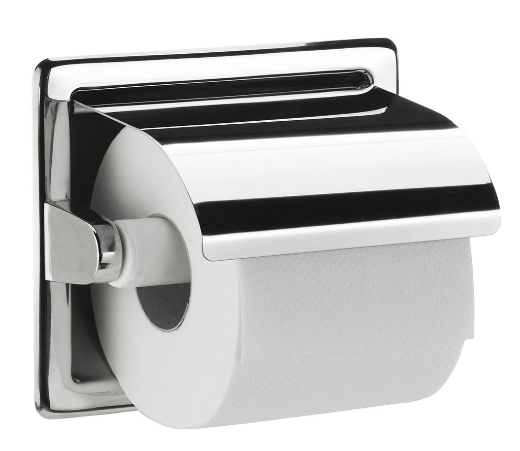 EMCO Einbaupapierhalter System 2 mit Deckel chrom