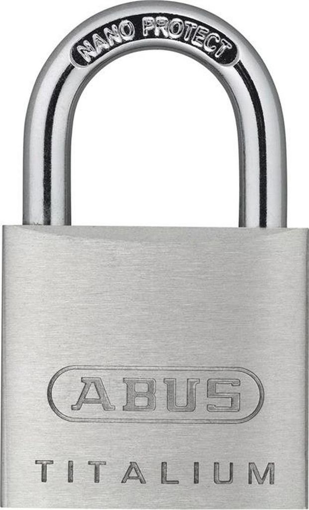Zylindervorhangschloss 64TI/30 gl Schlosskörper-B.30mm Titalium gl.6311 ABUS