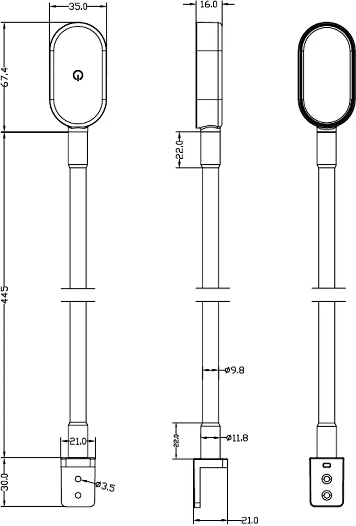 Dites adieu au manque de prises avec ces liseuses LED USB-C murales x2 - 8