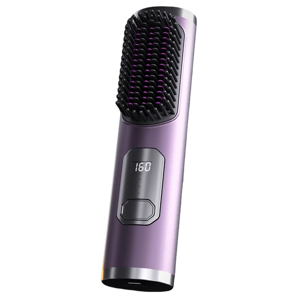 Wireless Ionic Hair Straightener, 4-in-1 Glättkamm,200 Mio. negative Ionen,MCH-Heizung,LED,Keratinbeschichtung,4000 mAh,ideal für Reisen und Zuhause