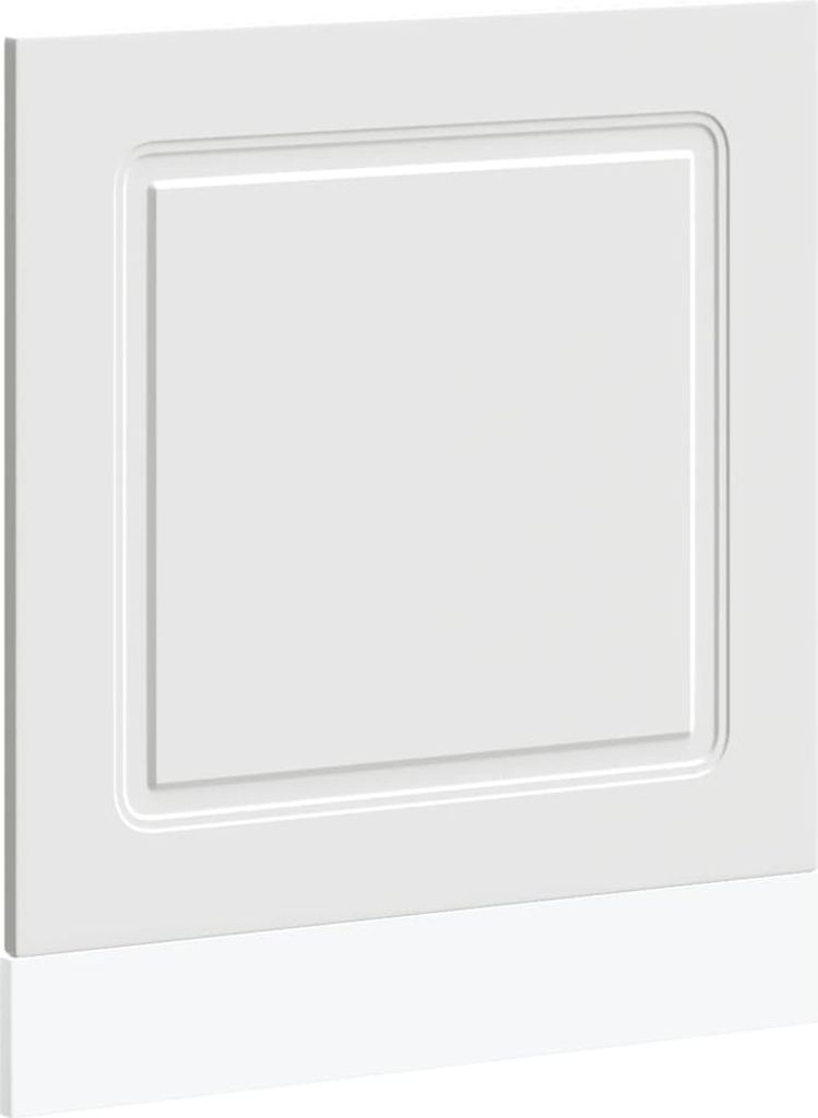 Geschirrspülerblende Kalmar Weiß 60x1,5x57 cm Holzwerkstoff