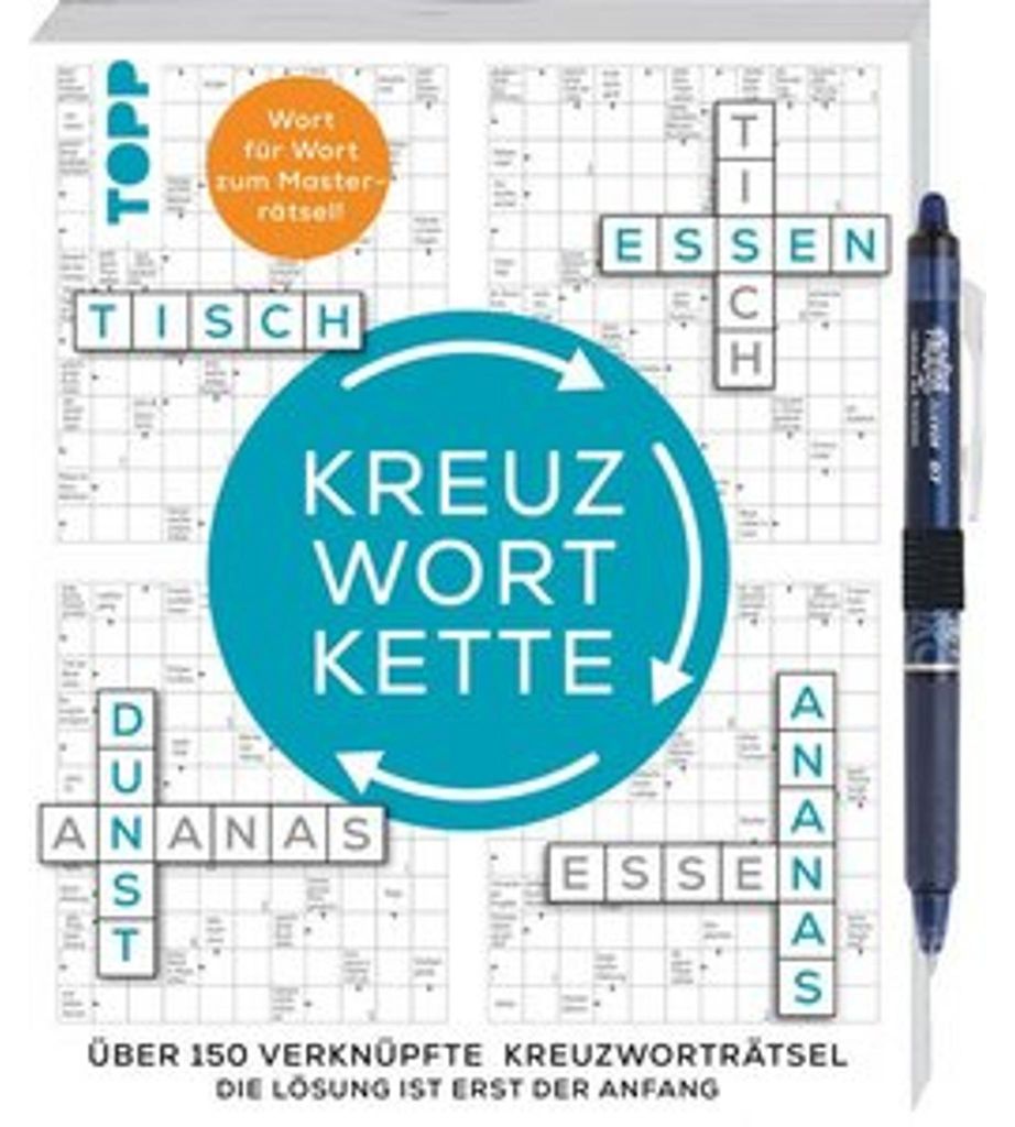 Die Kreuzwortkette - 150 verknüpfte Kreuzworträtsel: Die Image du produit 