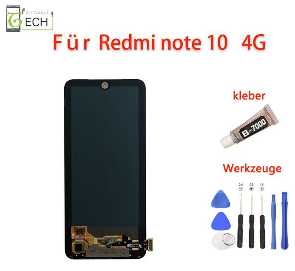 Für Xiaomi Redmi Note 10 / 10s 4G LCD Display Bildschirm Produktbild 