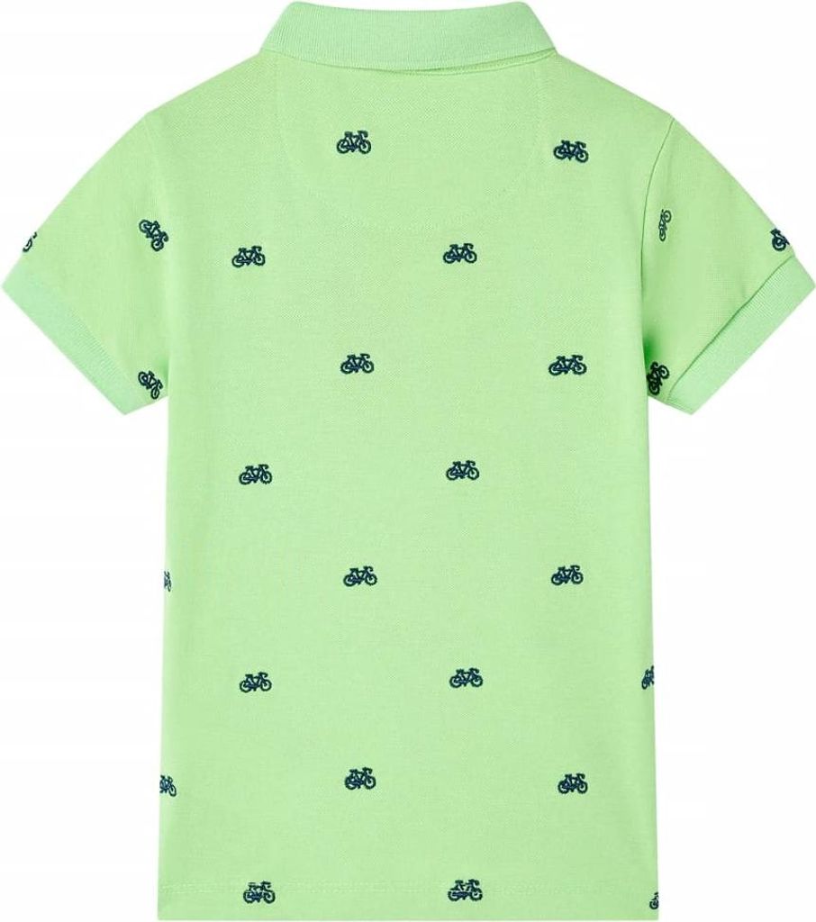 vidaXL Kinder-Poloshirt Neongrün 92