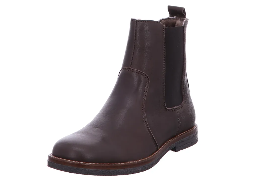 Chaussures d'hiver Bisgaard Madia café 35 : bottines pour l'école et ville