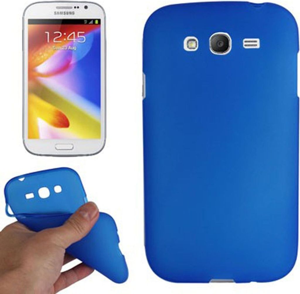 Handyhülle TPU Case für Samsung i9080 i9082 Blau