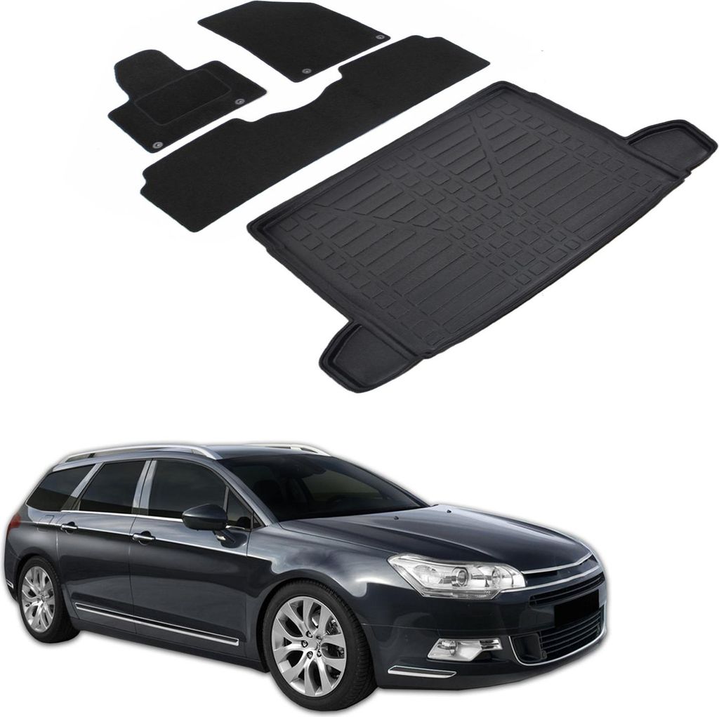 Ensemble Tapis Velours Sur Mesure et Coffre TPE pour Image du produit 