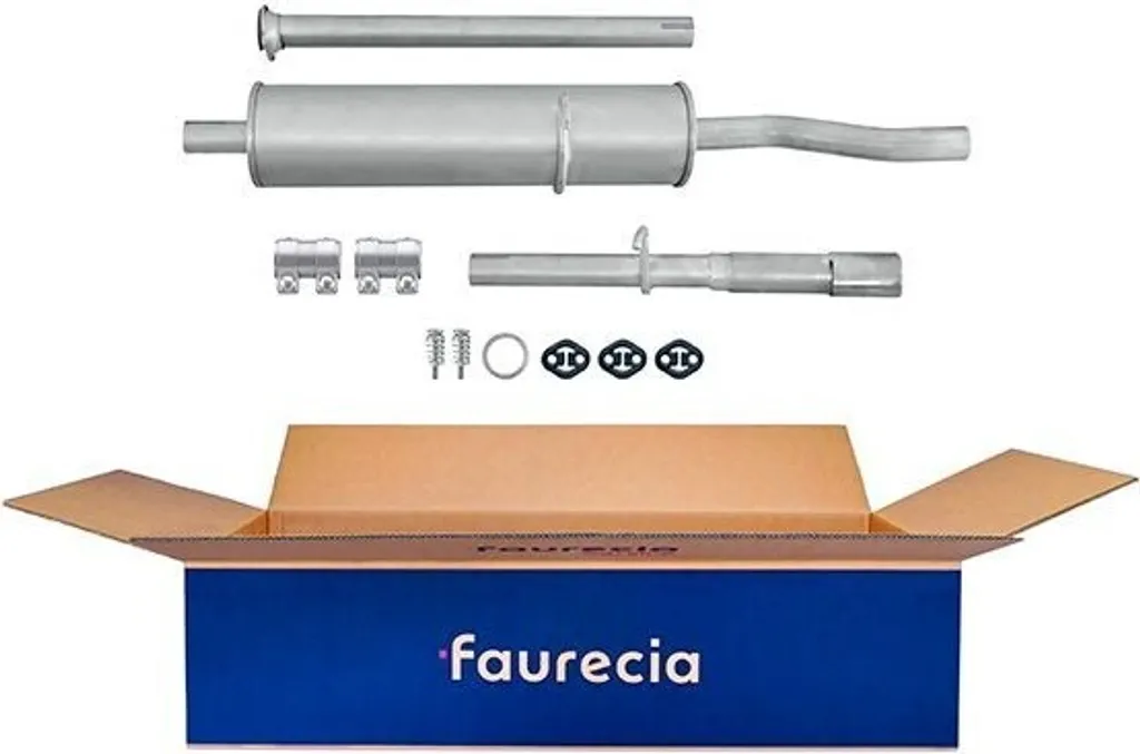 Pot d'échappement pour Classe A W168 - Silencieux HELLA 8LD 366 033